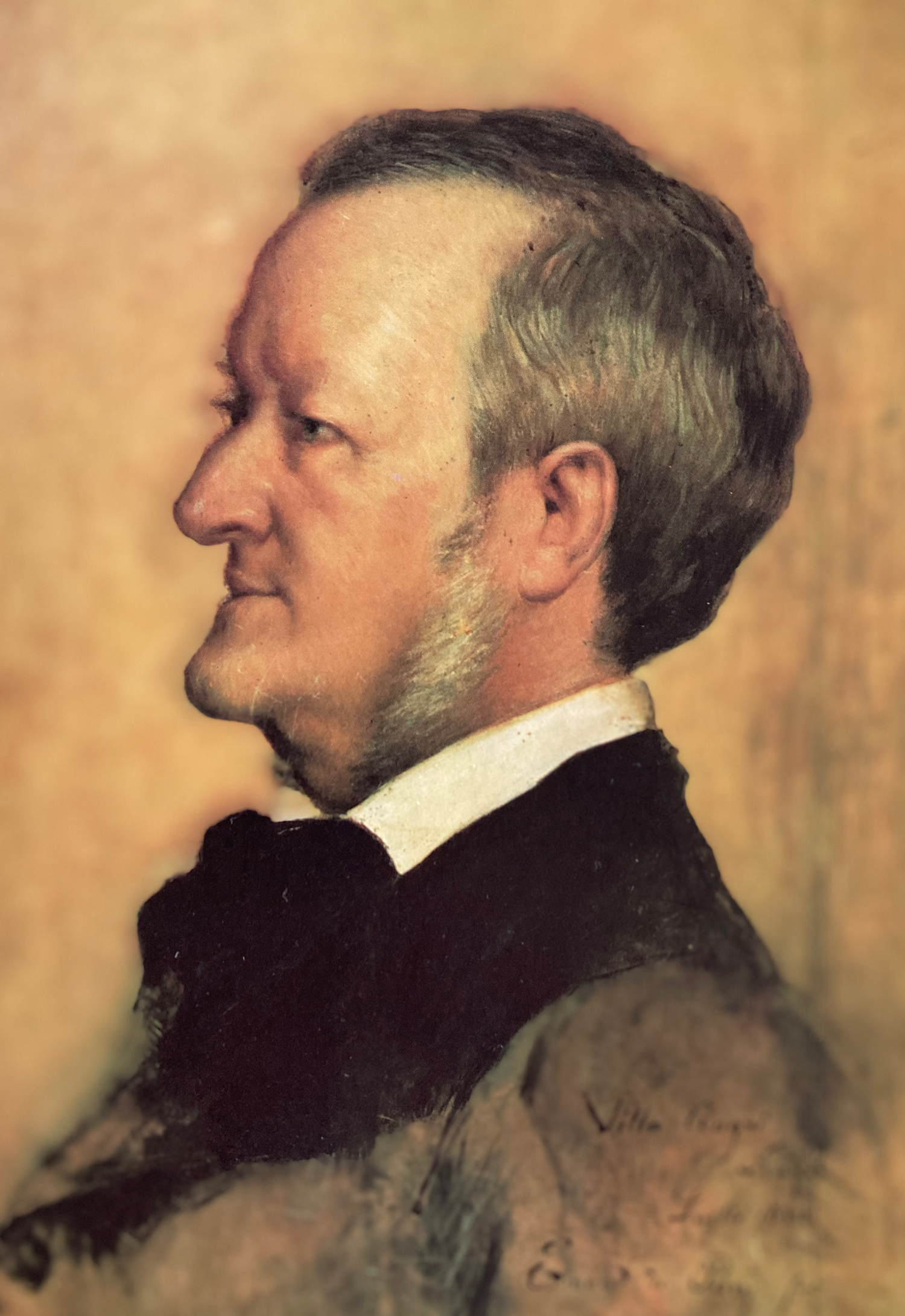 Richard Wagner peint par Edmond Jean de Pury